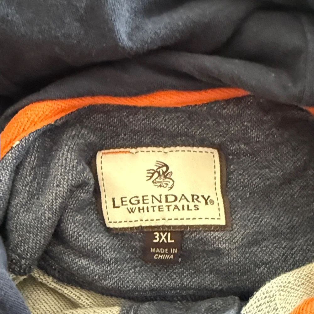 Legendary Whitetails 3XL Navy Hoodie - Picture 2 of 6